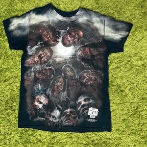 2015 walking dead shirt aop